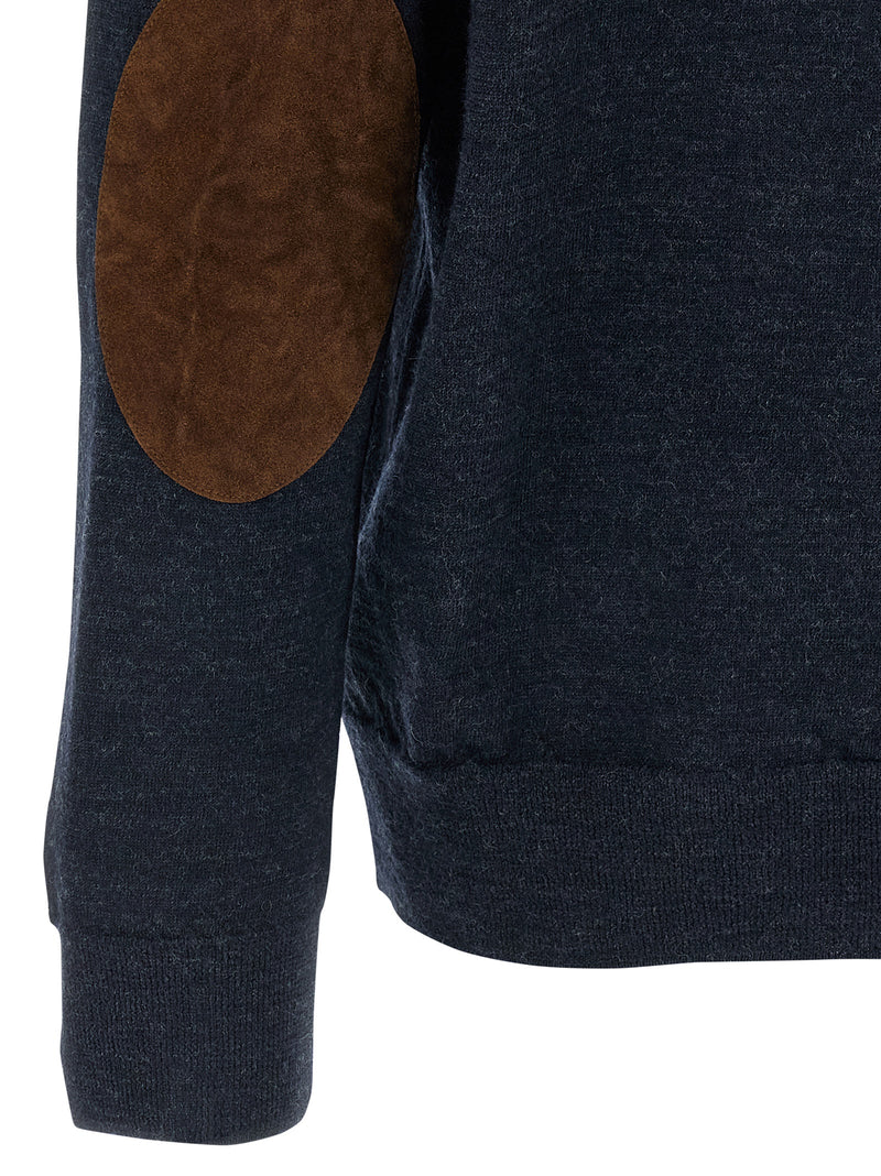 Maison Margiela Maison Margiela Suede Patch Polo Shirt