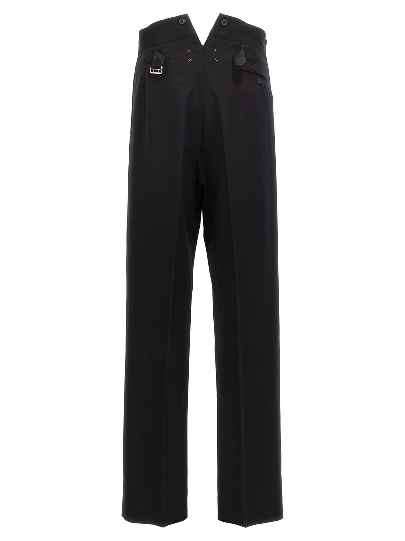Maison Margiela Strap Wool Pants - Style 4M35032900 | Urbalenti | Urbale... | Urbalenti™ NYC