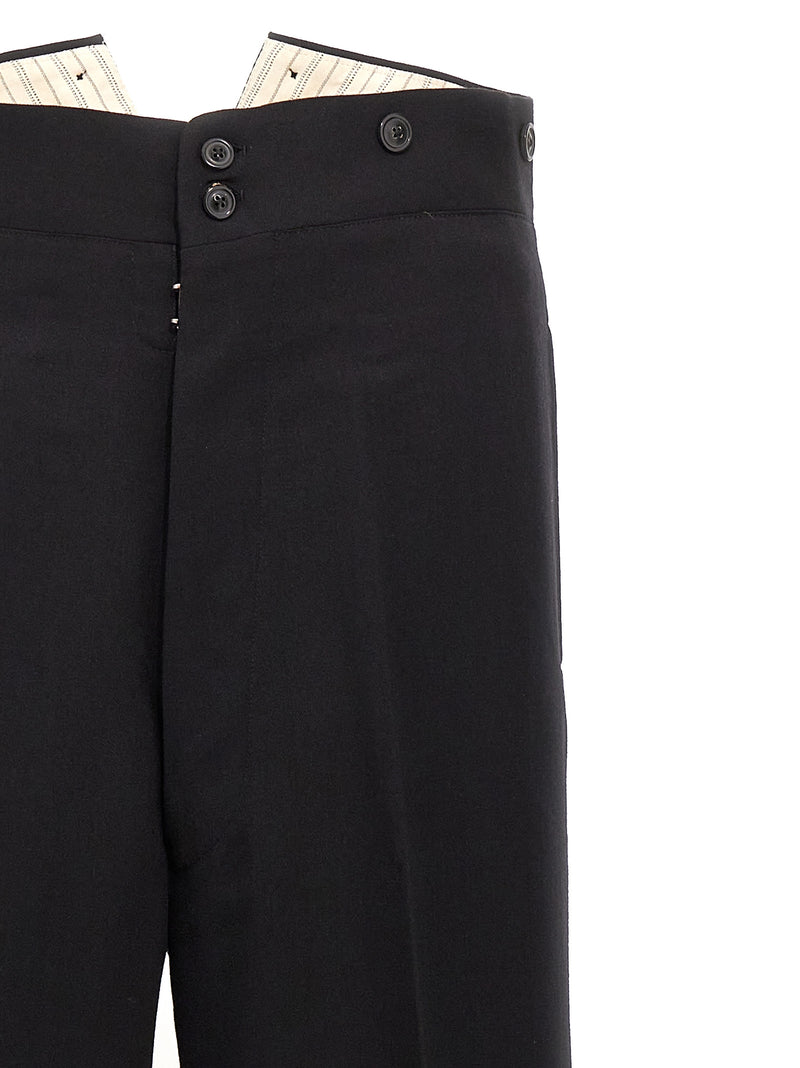 Maison Margiela Strap Wool Pants - Style 4M35032900 | Urbalenti | Urbale... | Urbalenti™ NYC