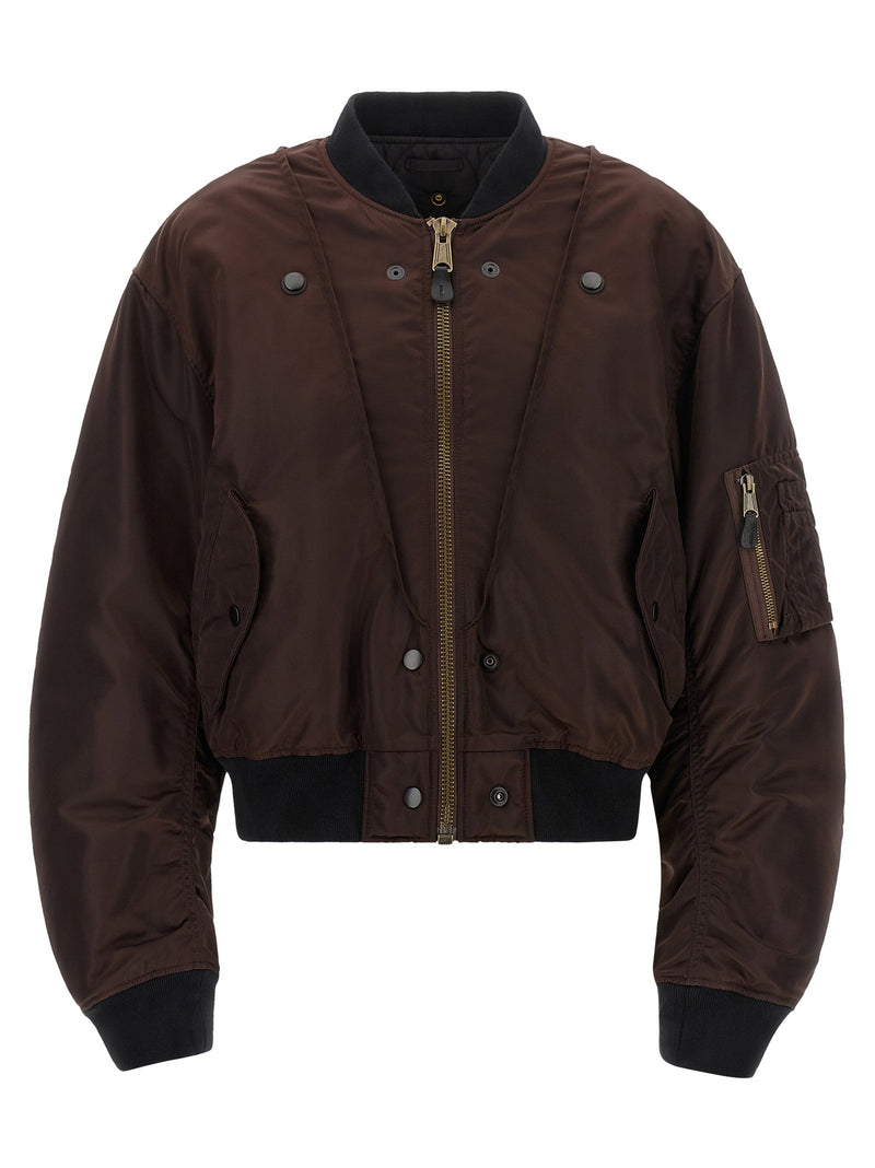 Maison Margiela Maison Margiela Ma-1 Reversible Bomber Jacket
