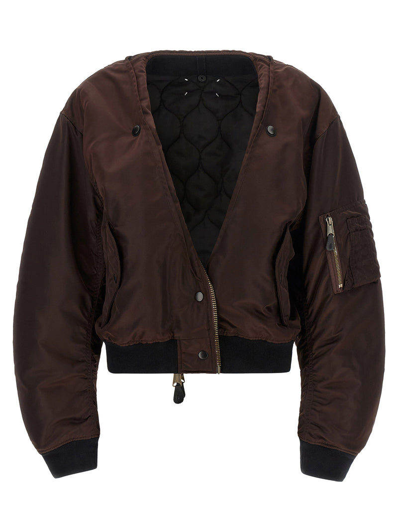 Maison Margiela Maison Margiela Ma-1 Reversible Bomber Jacket
