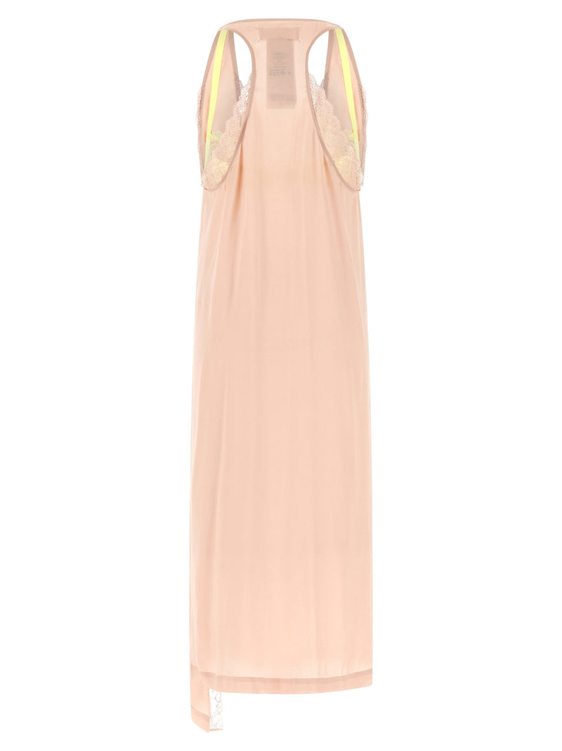 Maison Margiela Maison Margiela Silk Lace Slip Midi Dress Dress