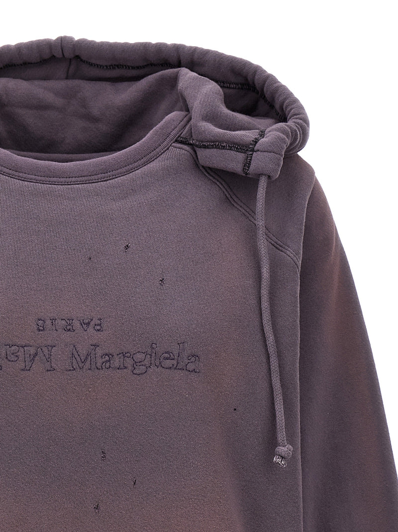 Maison Margiela Maison Margiela Logo Reverse Hoodie