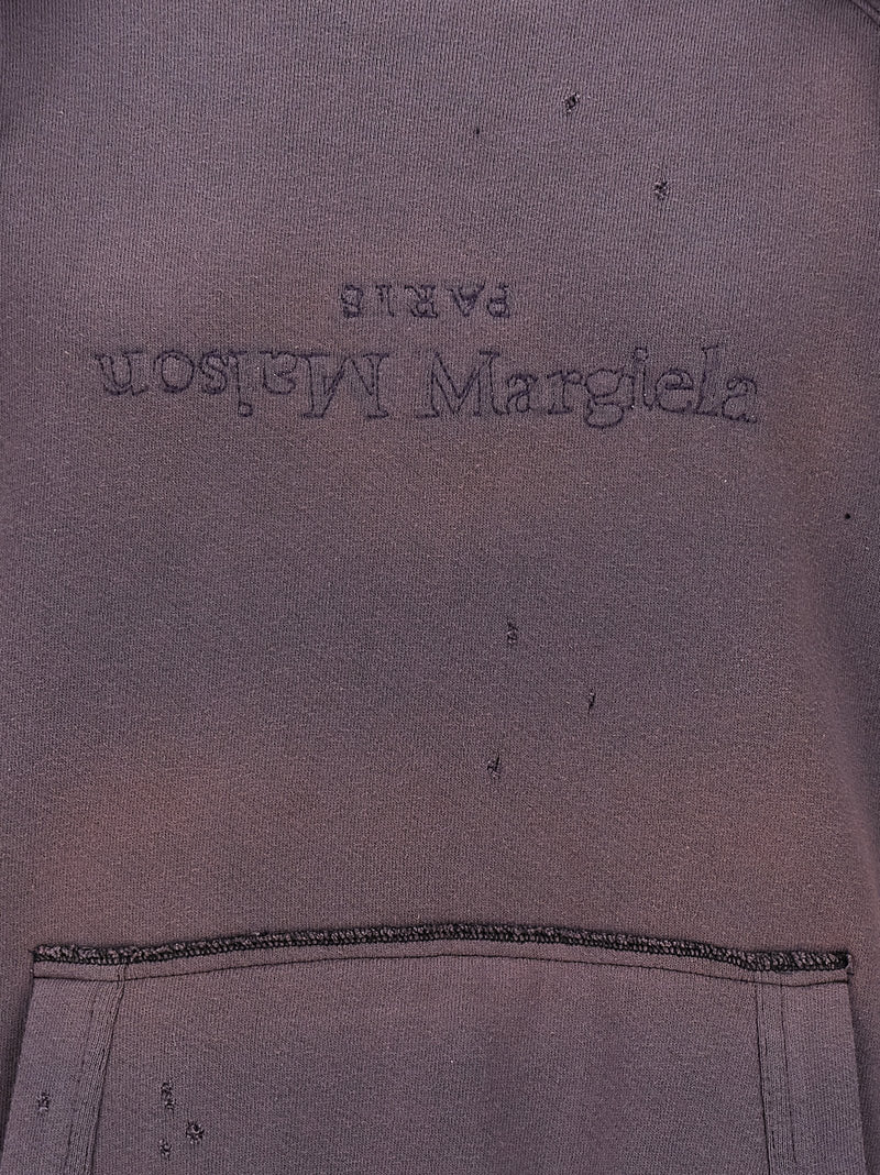 Maison Margiela Maison Margiela Logo Reverse Hoodie