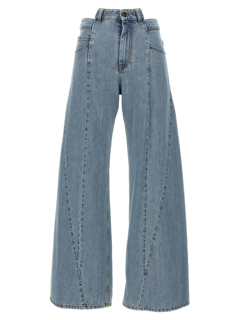 Maison Margiela Jeans Asymmetrical Waist | Urbalenti™ NYC