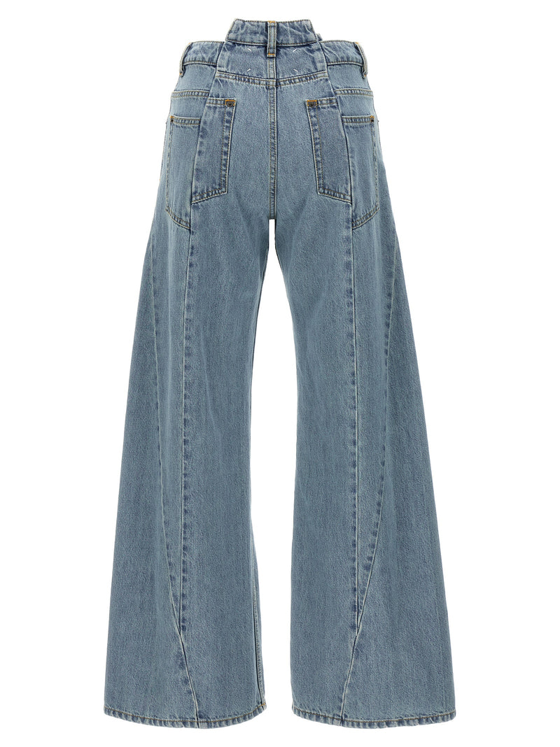 Maison Margiela Jeans Asymmetrical Waist | Urbalenti™ NYC