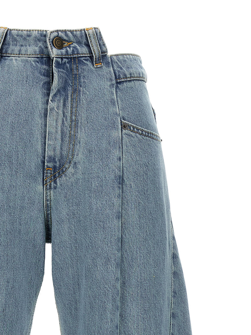 Maison Margiela Jeans Asymmetrical Waist | Urbalenti™ NYC