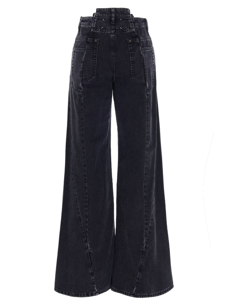 Maison Margiela Jeans Asymmetrical Waist | Urbalenti™ NYC