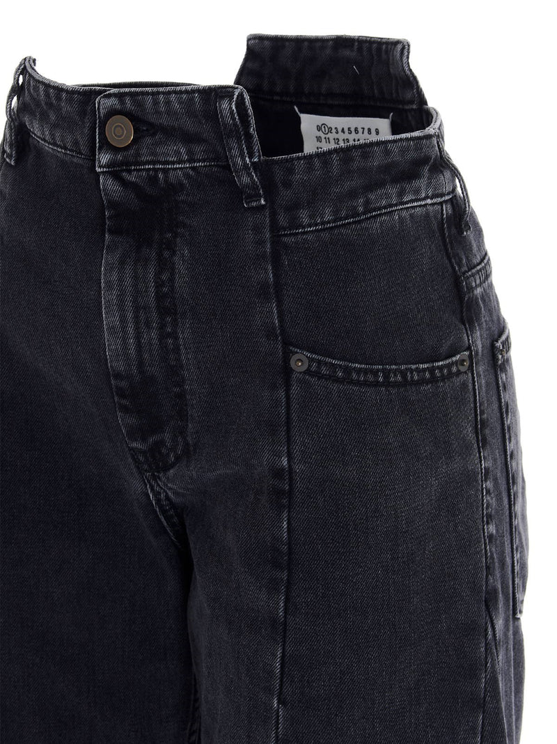 Maison Margiela Jeans Asymmetrical Waist | Urbalenti™ NYC