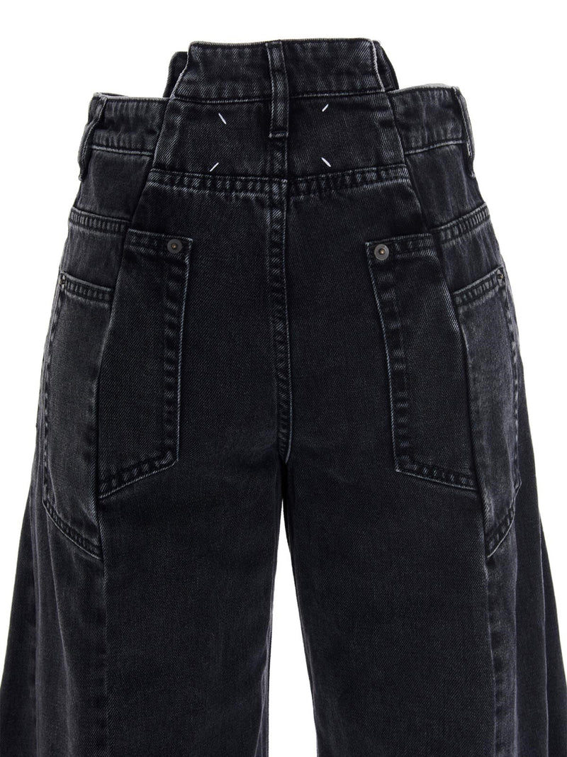 Maison Margiela Jeans Asymmetrical Waist | Urbalenti™ NYC