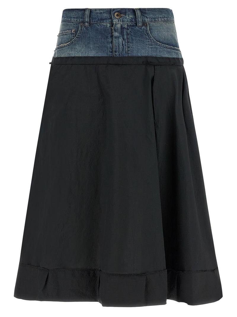 Maison Margiela Maison Margiela Denim Insert Skirt