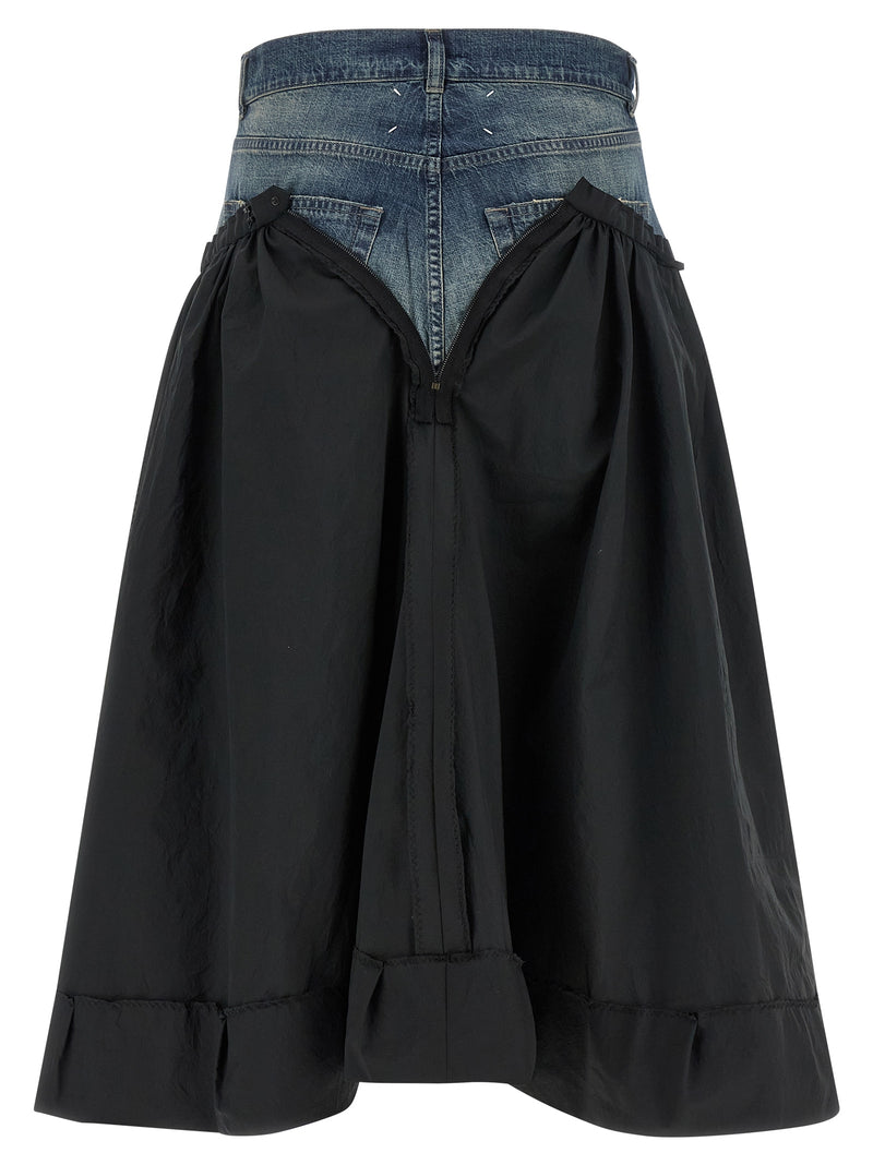 Maison Margiela Maison Margiela Denim Insert Skirt
