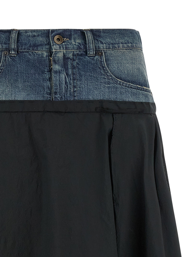 Maison Margiela Maison Margiela Denim Insert Skirt