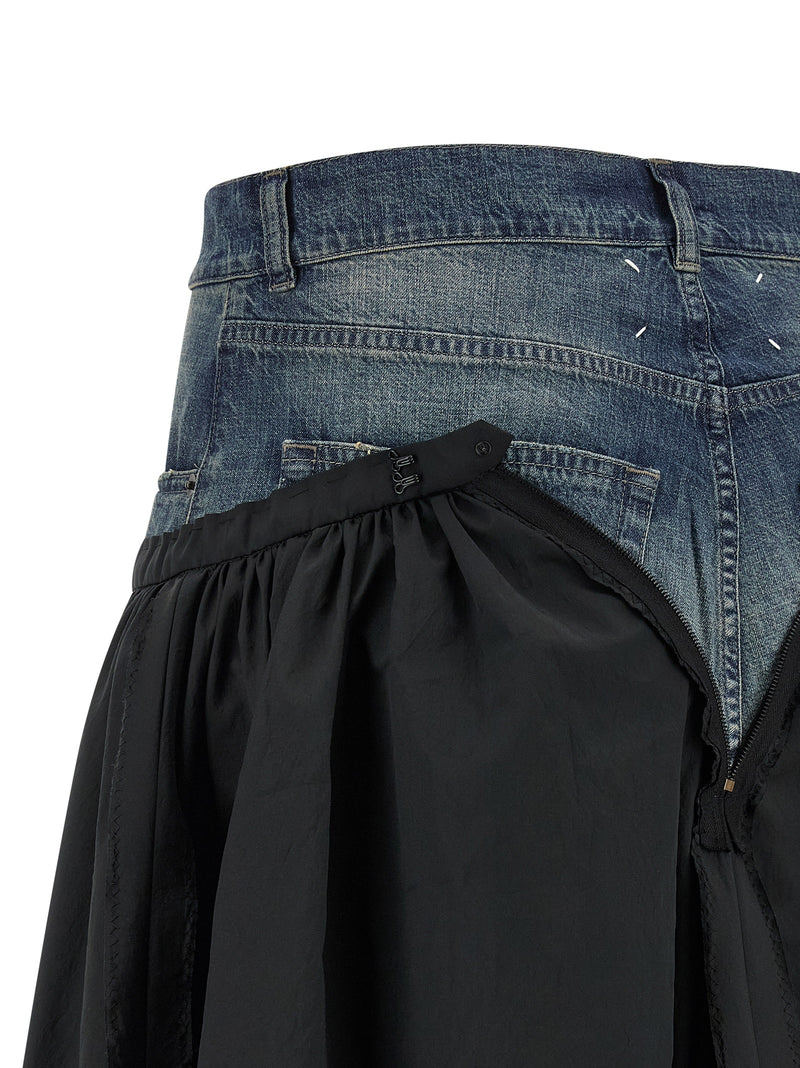 Maison Margiela Maison Margiela Denim Insert Skirt