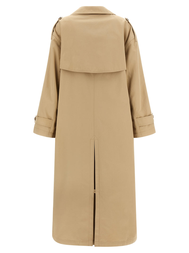 Mm6 Maison Margiela Mm6 Maison Margiela Trench Coat With Gloves