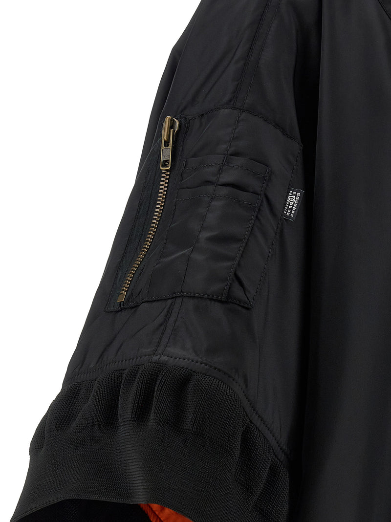 Mm6 Maison Margiela Mm6 Maison Margiela Numeric Signature Mm6 Bomber Jacket