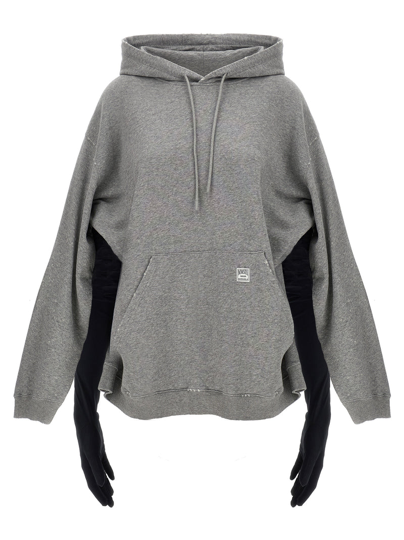 Mm6 Maison Margiela Mm6 Maison Margiela Hoodie Dress With Gloves