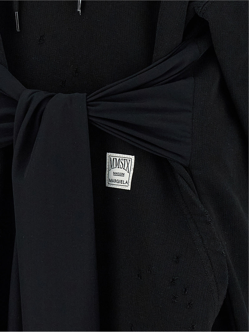 Mm6 Maison Margiela Mm6 Maison Margiela Hoodie Dress With Gloves