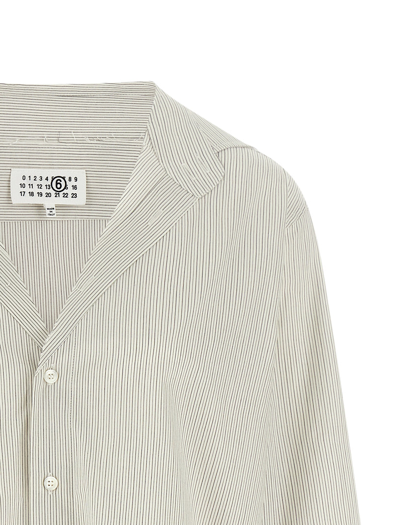 Mm6 Maison Margiela Mm6 Maison Margiela Trompe Loeil Collar Shirt