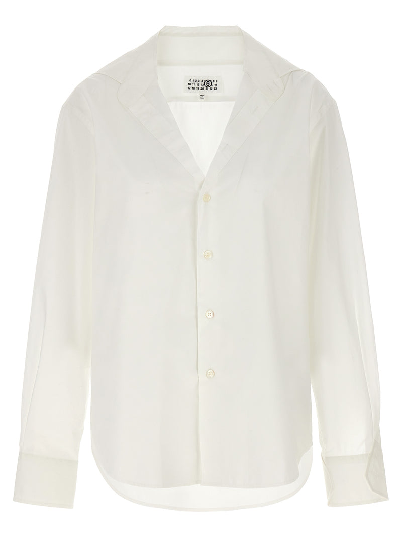 Mm6 Maison Margiela V-neck Shirt | Urbalenti™ NYC