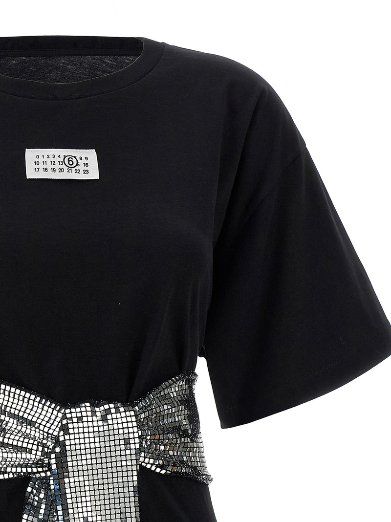 Mm6 Maison Margiela Mm6 Maison Margiela Sequin Gloves T-shirt