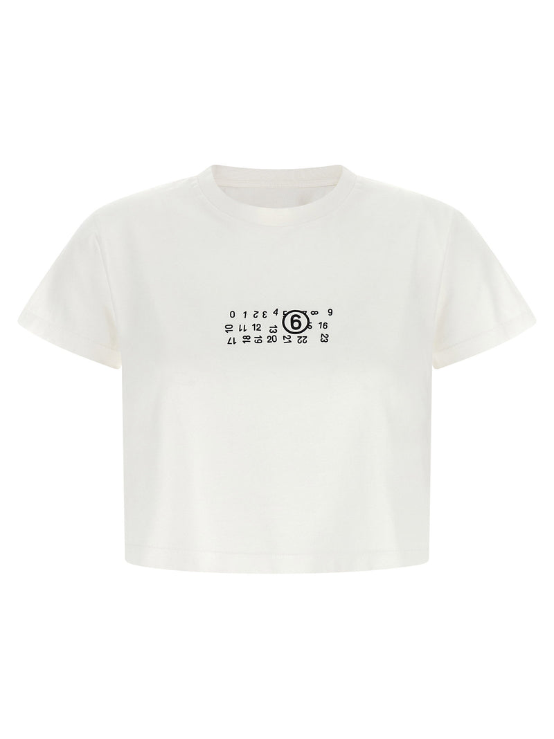 Mm6 Maison Margiela Mm6 Maison Margiela Numeric Signature Mm6 Upside Down T-shirt
