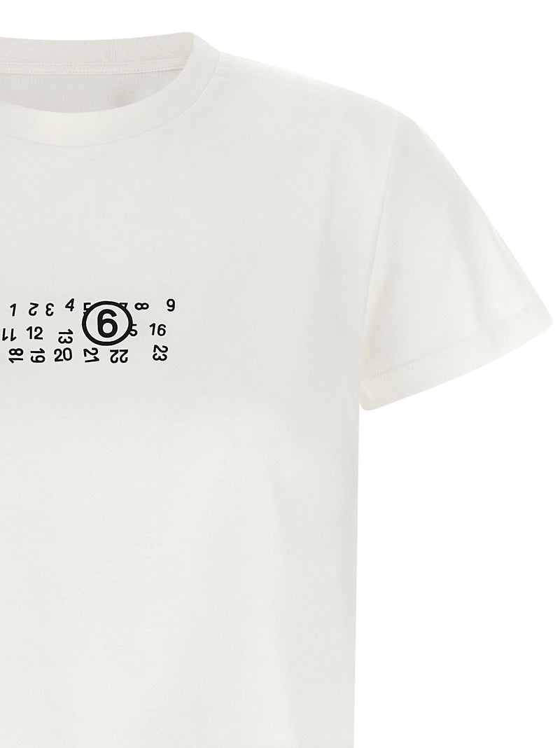 Mm6 Maison Margiela Mm6 Maison Margiela Numeric Signature Mm6 Upside Down T-shirt