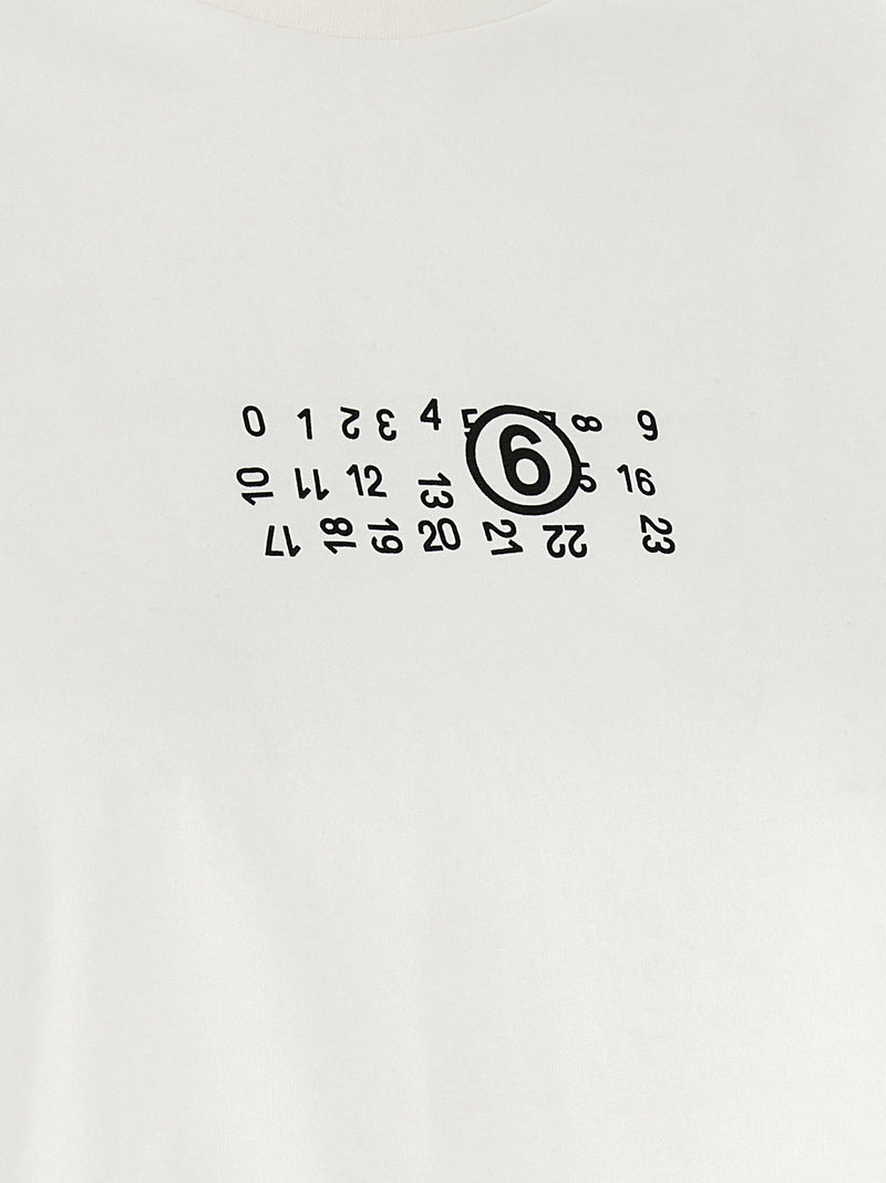 Mm6 Maison Margiela Mm6 Maison Margiela Numeric Signature Mm6 Upside Down T-shirt