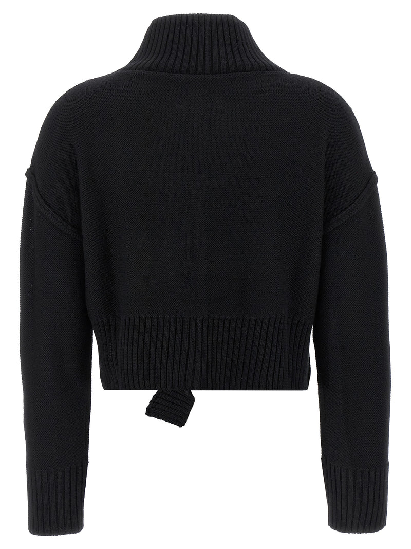 Mm6 Maison Margiela Distressed Sweater | Urbalenti™ NYC