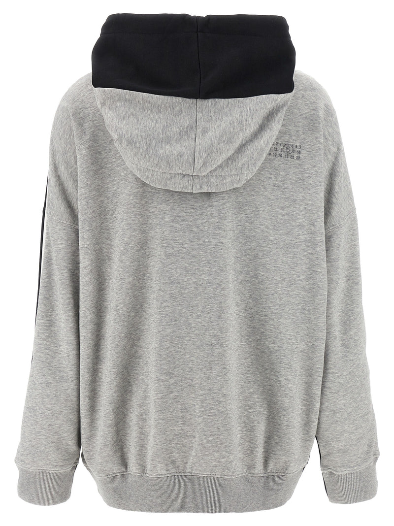 Mm6 Maison Margiela Mm6 Maison Margiela Double Front Hoodie
