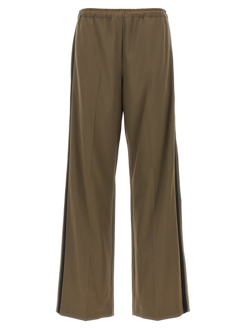 Mm6 Maison Margiela Satin Band Pants | Urbalenti™ NYC