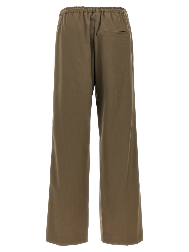Mm6 Maison Margiela Satin Band Pants | Urbalenti™ NYC
