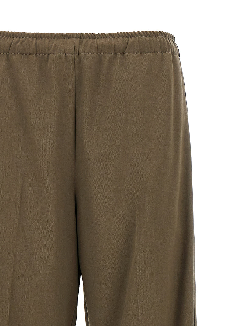 Mm6 Maison Margiela Satin Band Pants | Urbalenti™ NYC