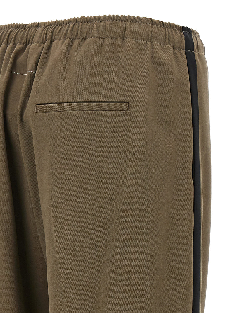 Mm6 Maison Margiela Satin Band Pants | Urbalenti™ NYC