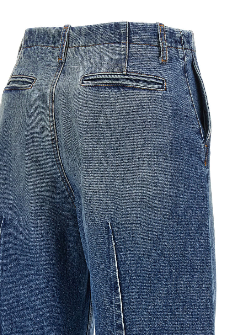 Mm6 Maison Margiela Mm6 Maison Margiela Vertical Pinch Jeans