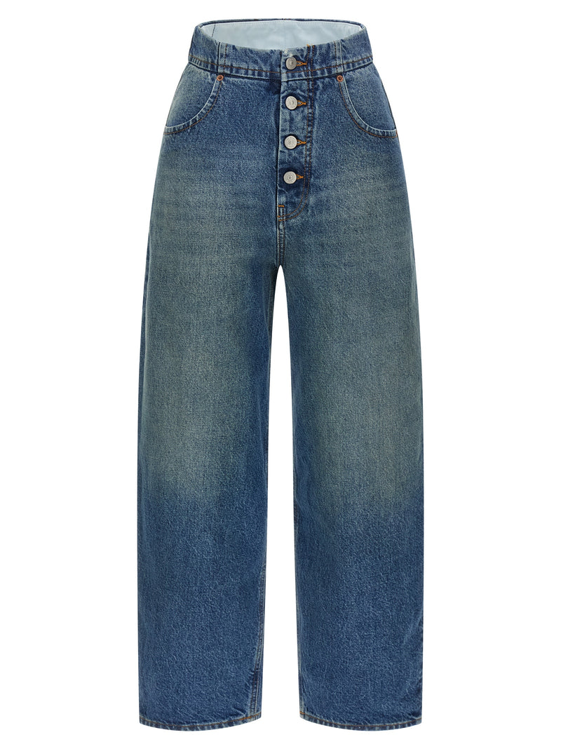 Mm6 Maison Margiela Mm6 Maison Margiela Straight Leg Jeans
