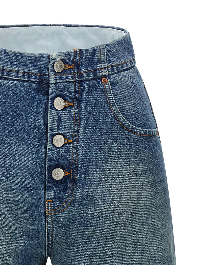 Mm6 Maison Margiela Mm6 Maison Margiela Straight Leg Jeans
