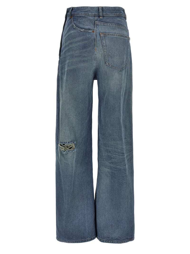 Mm6 Maison Margiela Twist Jeans | Urbalenti™ NYC