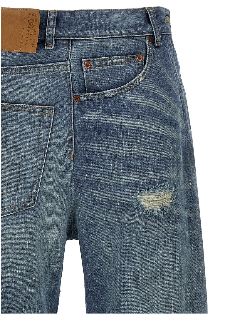 Mm6 Maison Margiela Twist Jeans | Urbalenti™ NYC