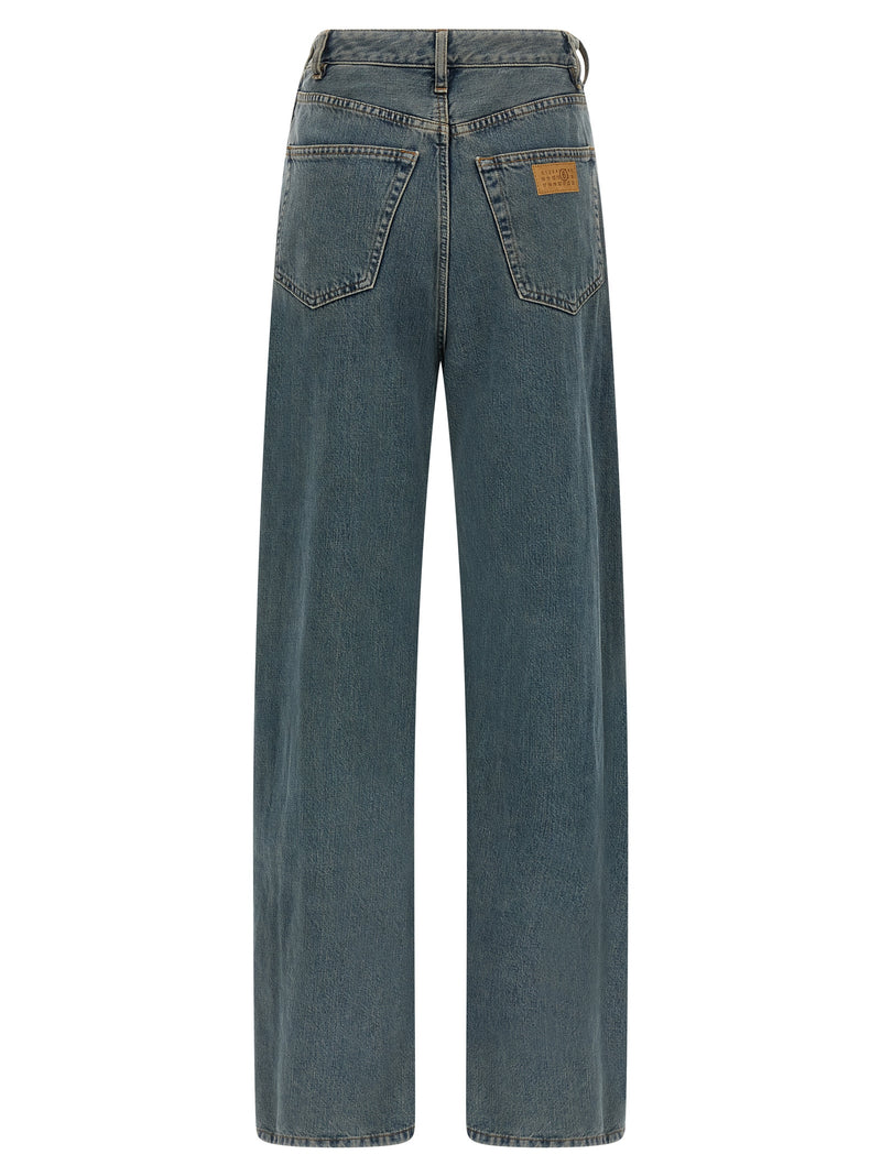 Mm6 Maison Margiela Back-to-back Jeans | Urbalenti™ NYC