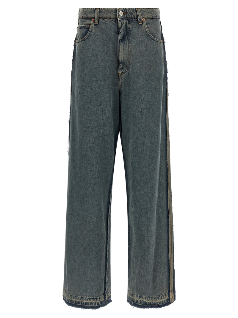 Mm6 Maison Margiela Panel Jeans - Cotton Denim - Style 5S30844963 | Urba... | Urbalenti™ NYC