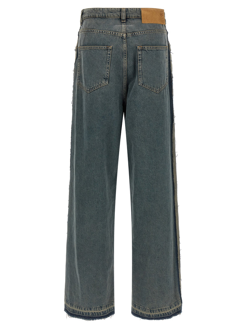 Mm6 Maison Margiela Panel Jeans - Cotton Denim - Style 5S30844963 | Urba... | Urbalenti™ NYC