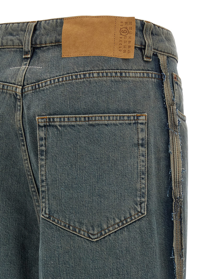 Mm6 Maison Margiela Panel Jeans - Cotton Denim - Style 5S30844963 | Urba... | Urbalenti™ NYC