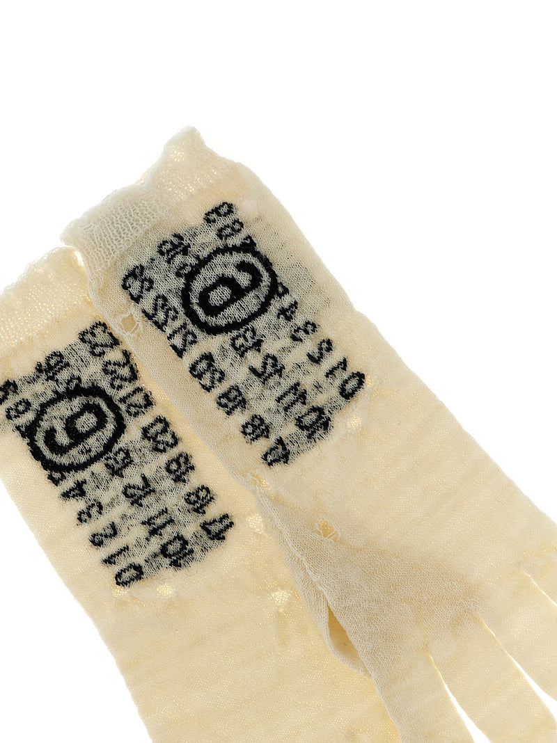 Mm6 Maison Margiela Mm6 Maison Margiela Numeric Signature Mm6 Gloves