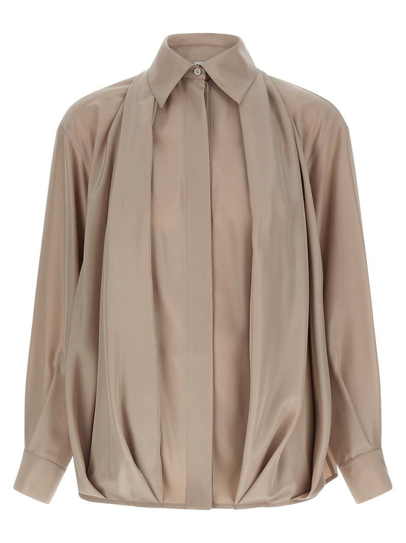 Loewe Loewe Silk Draped Shirt