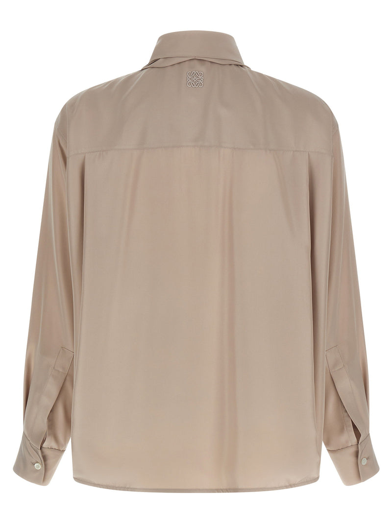 Loewe Loewe Silk Draped Shirt