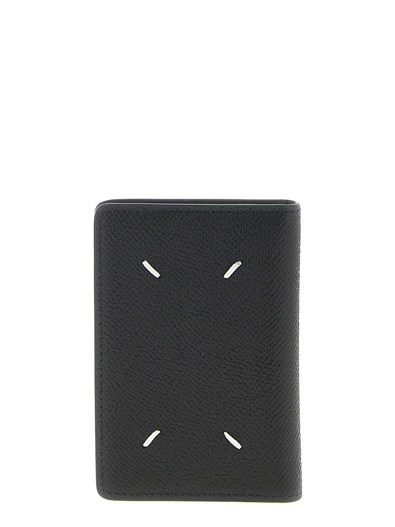 Maison Margiela Stitching Card Holder - Leather - Style 3P4745T8013 | Ur... | Urbalenti™ NYC