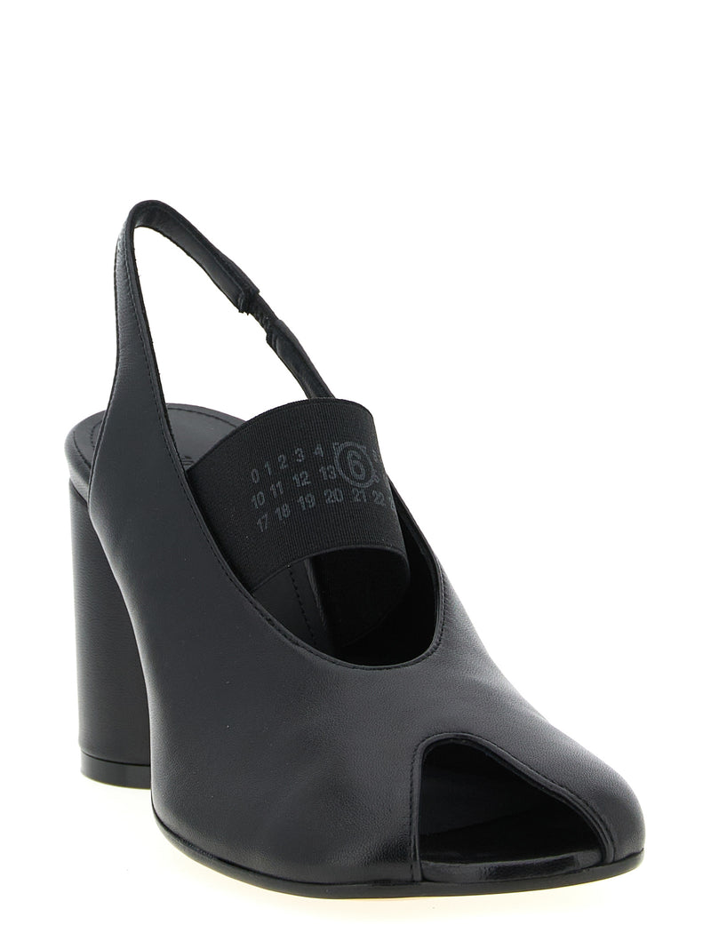 Mm6 Maison Margiela Mm6 Maison Margiela Anatomic Numeric Slingback