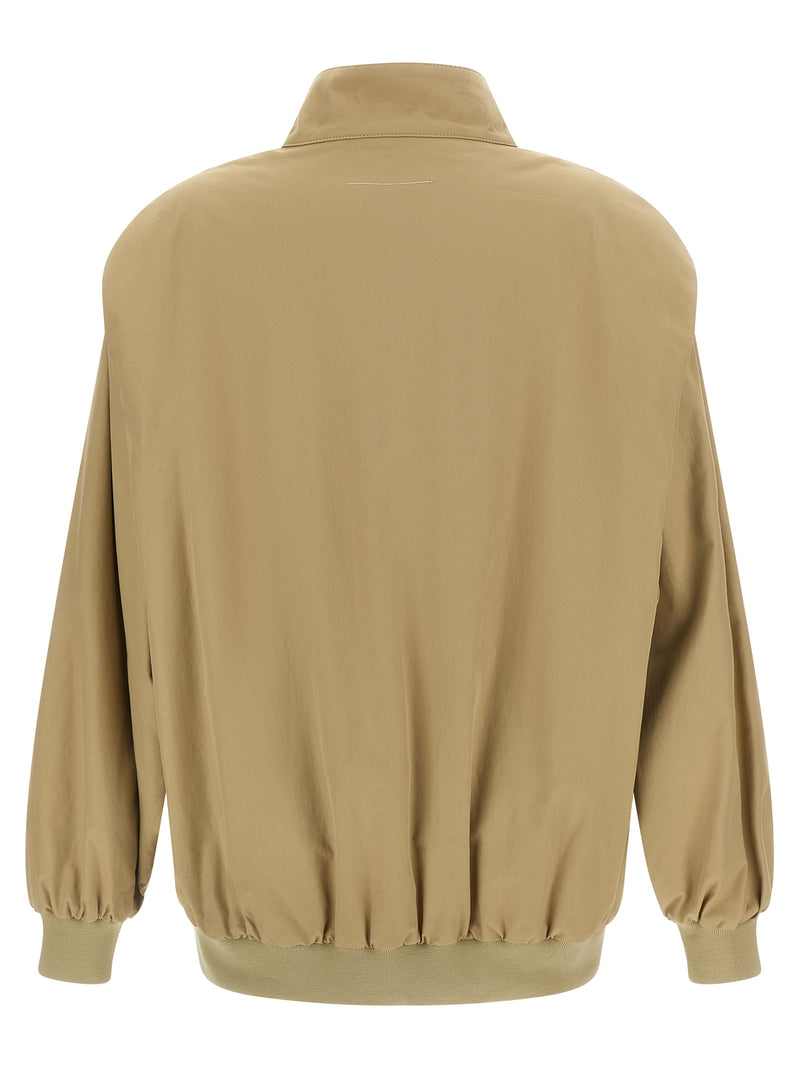 Mm6 Maison Margiela White Stitch Line Jacket | Urbalenti™ NYC