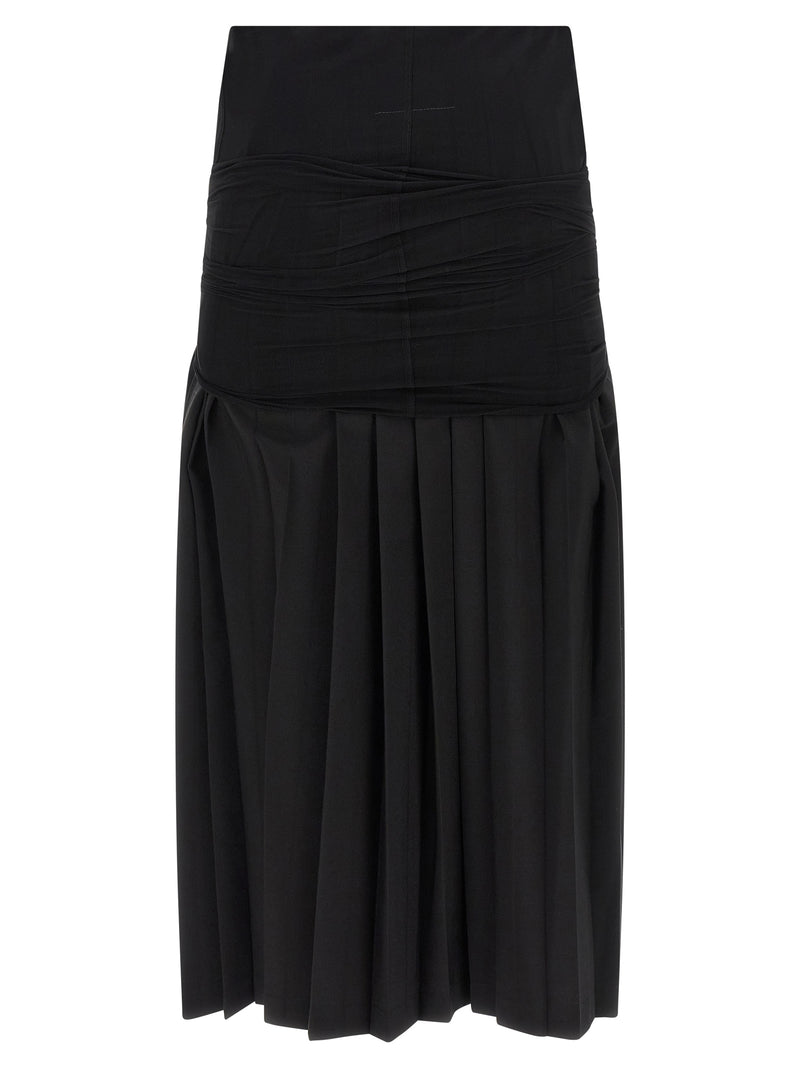 Mm6 Maison Margiela Mm6 Maison Margiela Double Layer Skirt